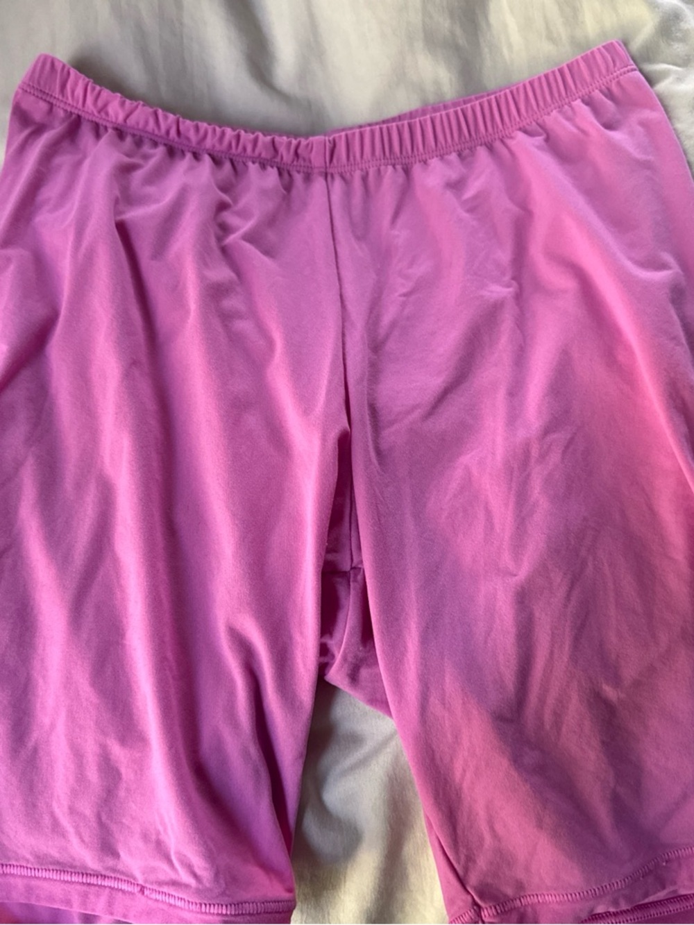 SKIMS Bright Pink Seamless Bike Shorts